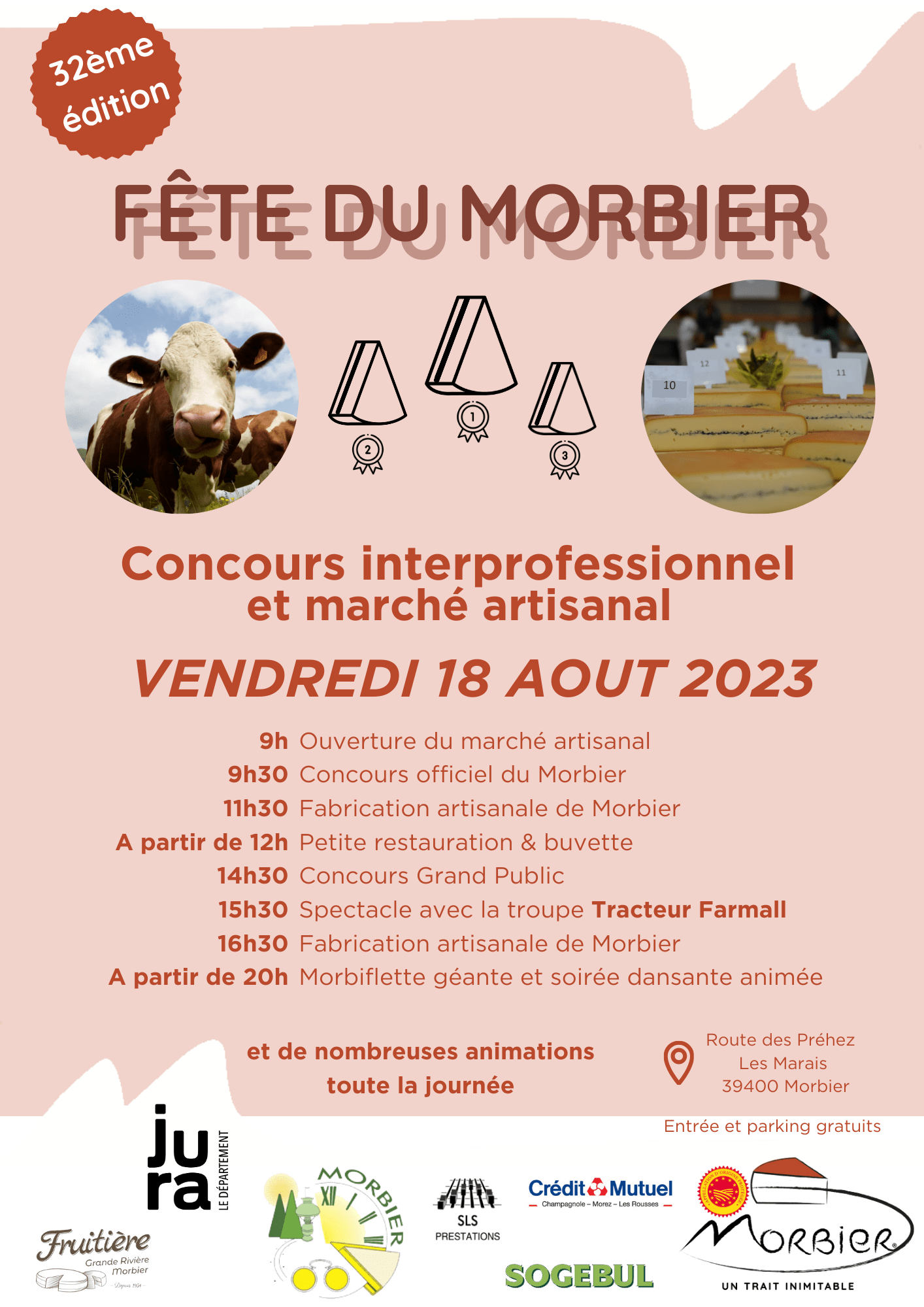 Affiche fête du Morbier
