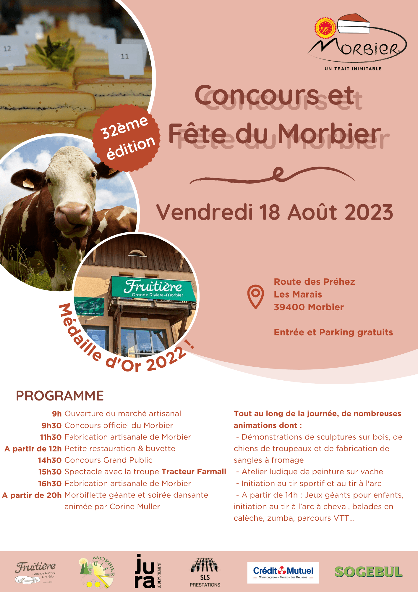 Flyers fête du Morbier